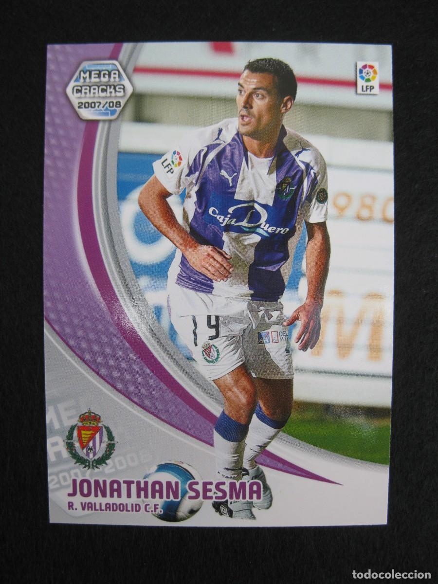 Cromos de F&uacute;tbol: JONATHAN SESMA (R. VALLADOLID) - N&ordm; 484 - NUEVO FICHAJE - MEGACRACKS 2007-2008 - PANINI - 07-08.