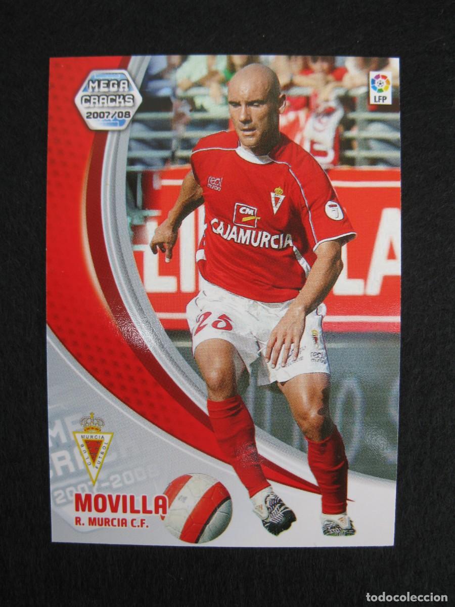Cromos de F&uacute;tbol: MOVILLA (R. MURCIA) - N&ordm; 492 - NUEVO FICHAJE - MEGACRACKS 2007-2008 - PANINI - 07-08.