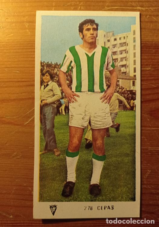 Cromos de F&uacute;tbol: Ruiz Romero Futbol 1971 1972 - 71 72 - Cordoba Cepas 278 - Muy dif&iacute;cil - NUNCA PEGADO