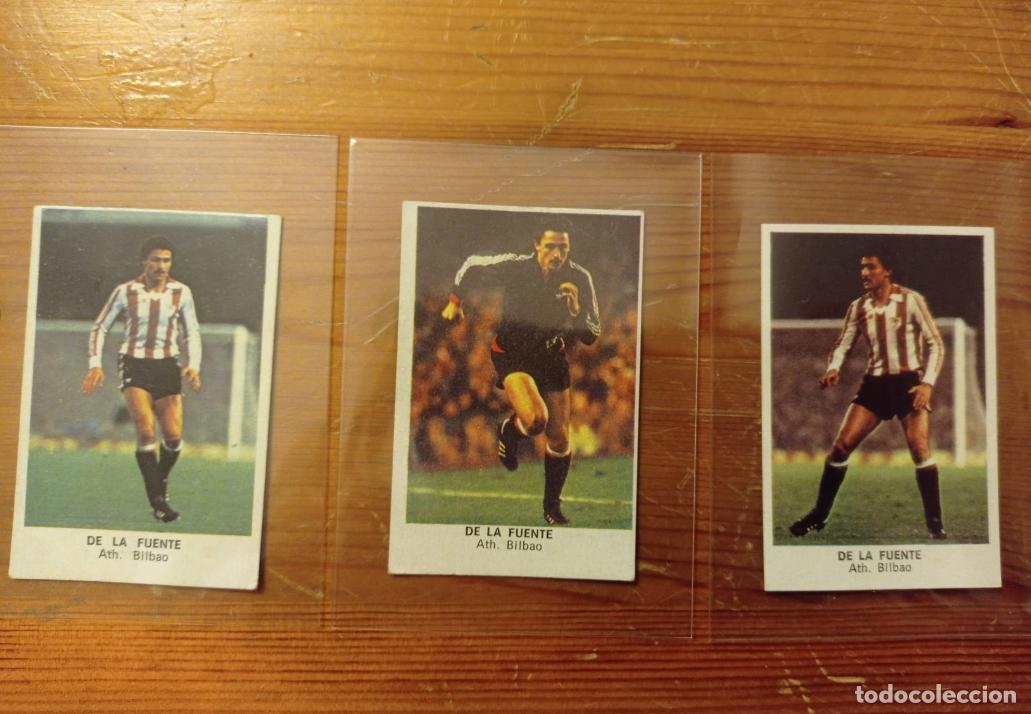 Cromos de F&uacute;tbol: De La Fuente Cromos Cano f&uacute;tbol 1983 1984 83 84 versiones dif&iacute;ciles. Nunca pegados.