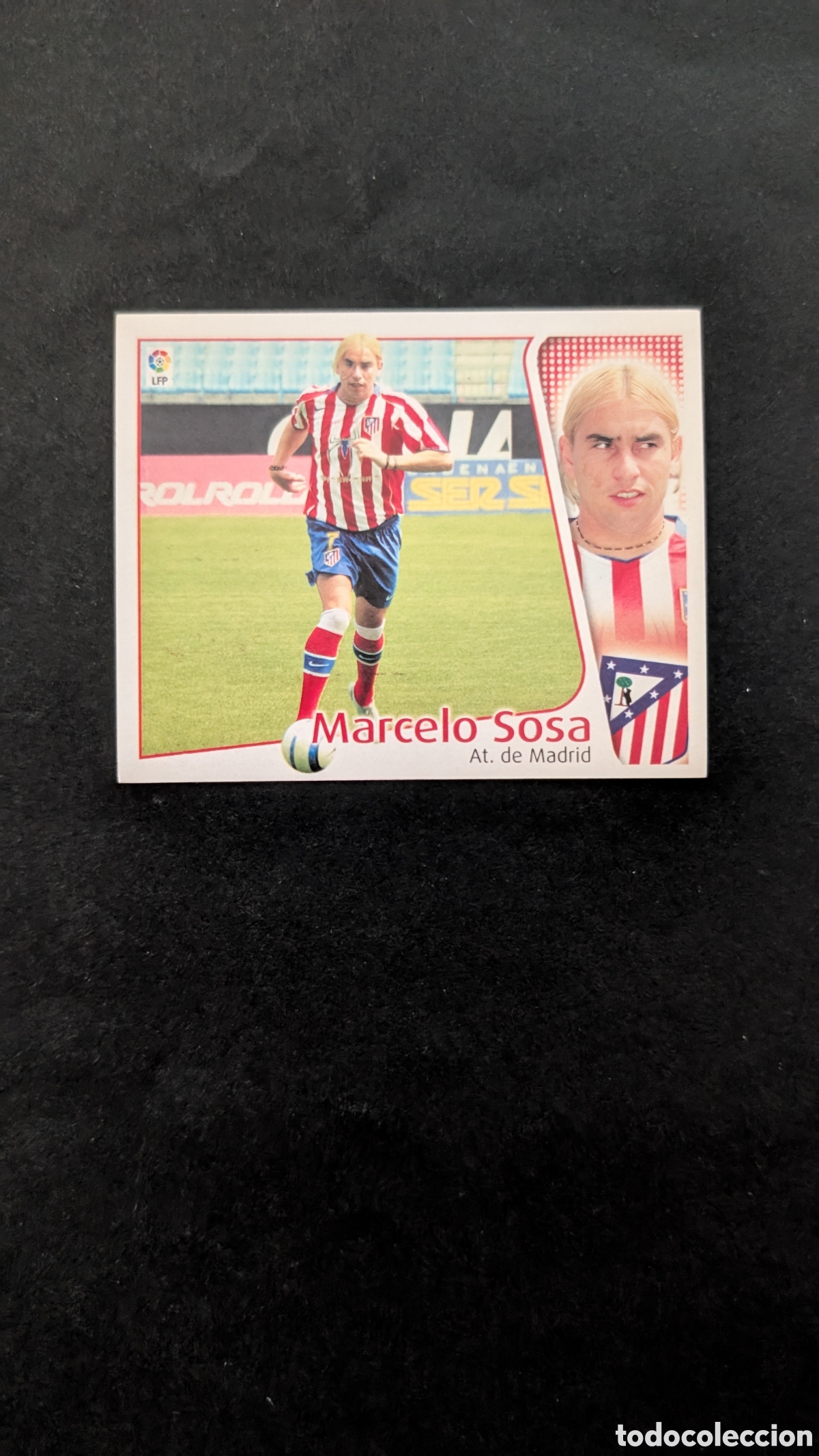Fu&szlig;ball-Sticker: MARCELO SOSA ATLETICO MADRID COLOCA LIGA ESTE 2004/05 04 05 NUNCA PEGADO SIN PEGAR