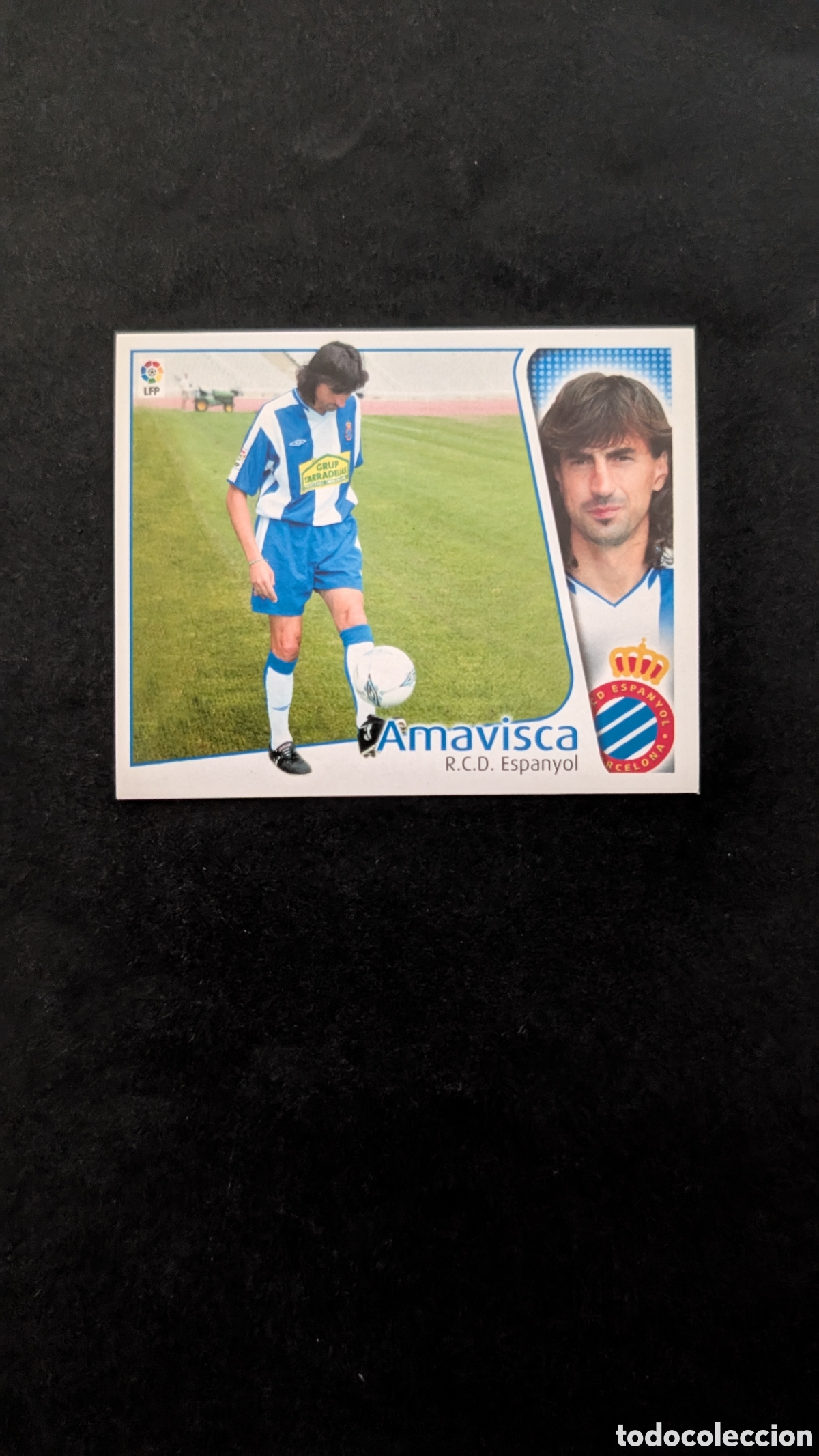 Fu&szlig;ball-Sticker: AMAVISCA ESPANYOL COLOCA LIGA ESTE 2004/05 04 05 NUNCA PEGADO SIN PEGAR