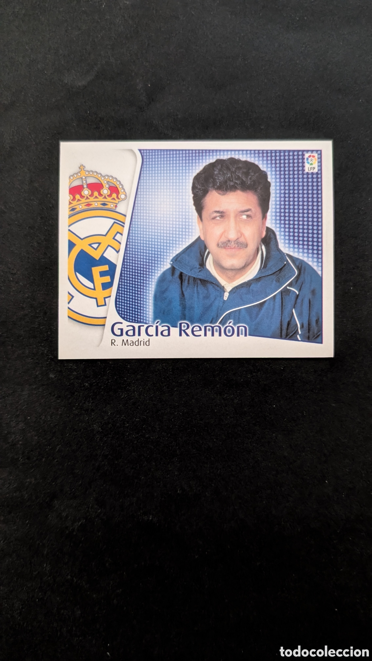 Cromos de F&uacute;tbol: GARCIA REMON ENTRENADOR REAL MADRID COLOCA LIGA ESTE 2004/05 04 05 NUNCA PEGADO SIN PEGAR