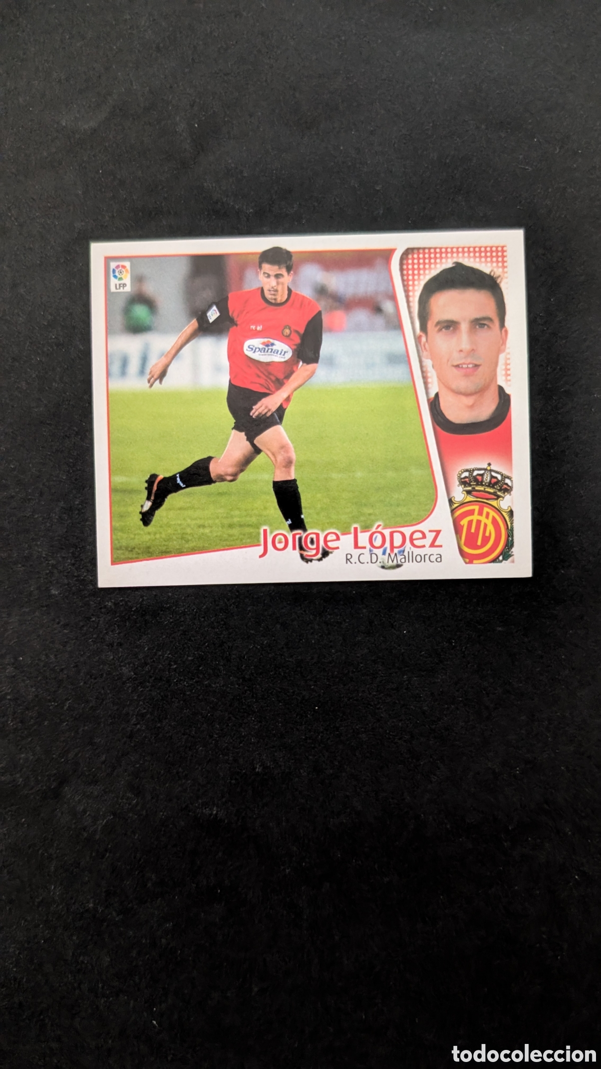 Cromos de F&uacute;tbol: JORGE LOPEZ MALLORCA COLOCA LIGA ESTE 2004/05 04 05 NUNCA PEGADO SIN PEGAR
