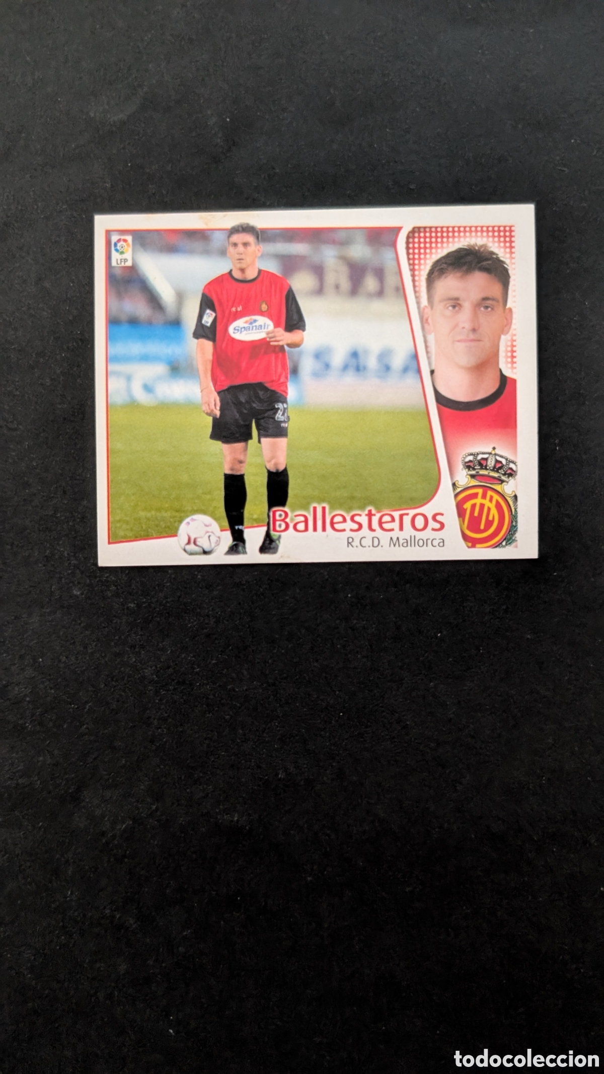 Cromos de F&uacute;tbol: BALLESTEROS MALLORCA COLOCA LIGA ESTE 2004/05 04 05 NUNCA PEGADO SIN PEGAR