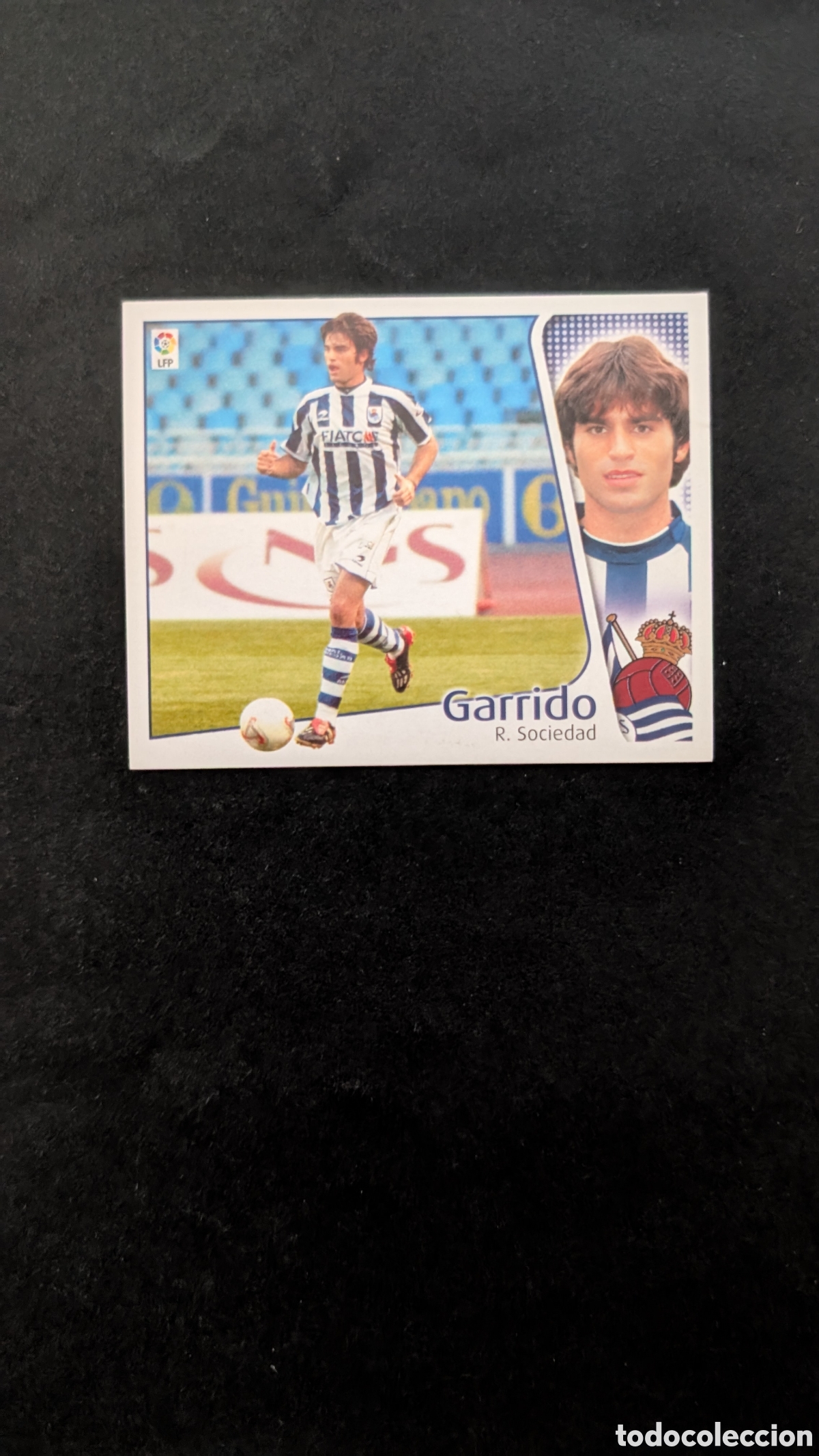 Cromos de F&uacute;tbol: GARRIDO REAL SOCIEDAD COLOCA LIGA ESTE 2004/05 04 05 NUNCA PEGADO SIN PEGAR