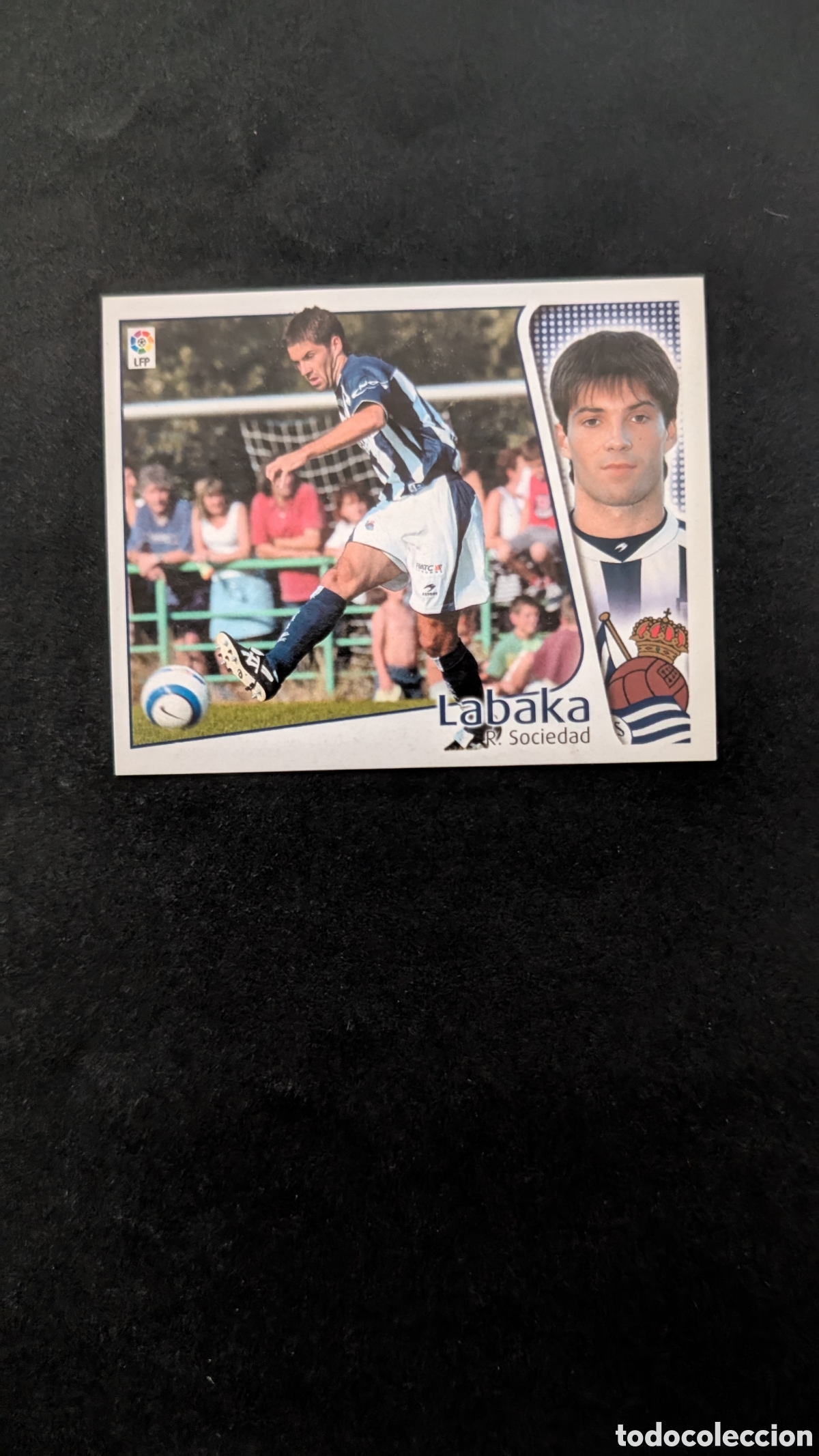 Cartes &agrave; collectionner de Football: LABAKA REAL SOCIEDAD COLOCA LIGA ESTE 2004/05 04 05 NUNCA PEGADO SIN PEGAR