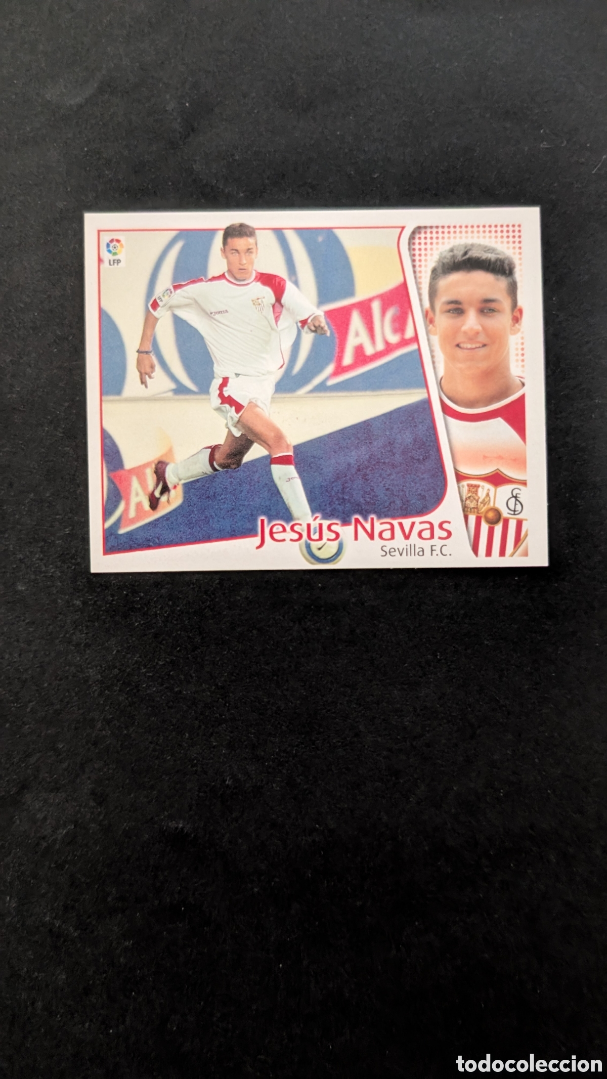 Cromos de Futebol: JESUS NAVAS ROOKIE SEVILLA COLOCA LIGA ESTE 2004/05 04 05 NUNCA PEGADO SIN PEGAR