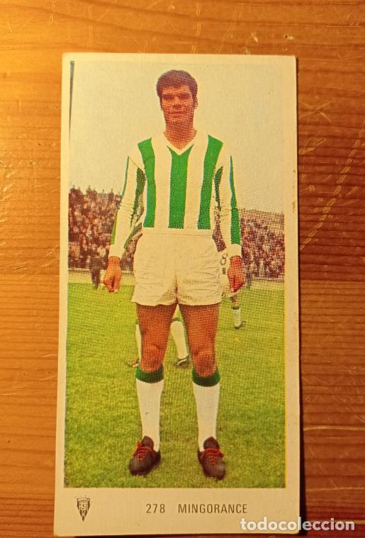 Cromos de F&uacute;tbol: Ruiz Romero Futbol 1971 1972 - 71 72 - Cordoba Mingorance 278 - Dif&iacute;cil - NUNCA PEGADO
