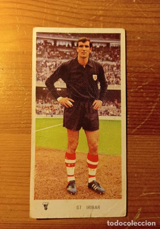 Cromos de F&uacute;tbol: Ruiz Romero Futbol 1971 1972 - 71 72 - Athletic de Bilbao Iribar 67 - Dif&iacute;cil - NUNCA PEGADO