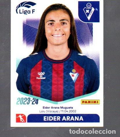 Cromos de F&uacute;tbol: CROMOS DEL PANINI LIGA FEMENINA DE A&Ntilde;OS 2023 /24 N&ordm; 107 SD EIBAR EIDER ARANA