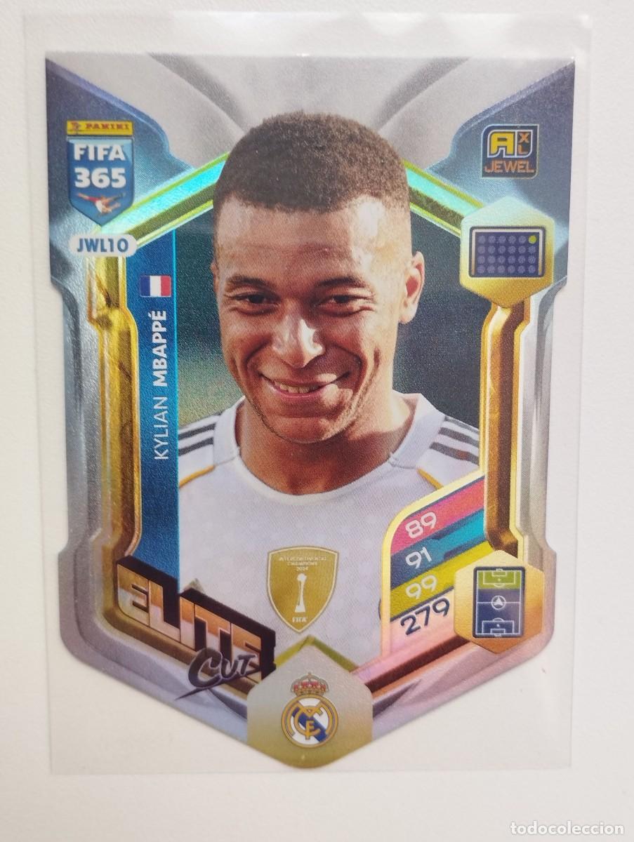 Cromos de F&uacute;tbol: CROMO CARD PANINI ADRENALYN FIFA 365 2025 2026 25 26 ELITE JWL10 KYLIAN MBAPPE REAL MADRID