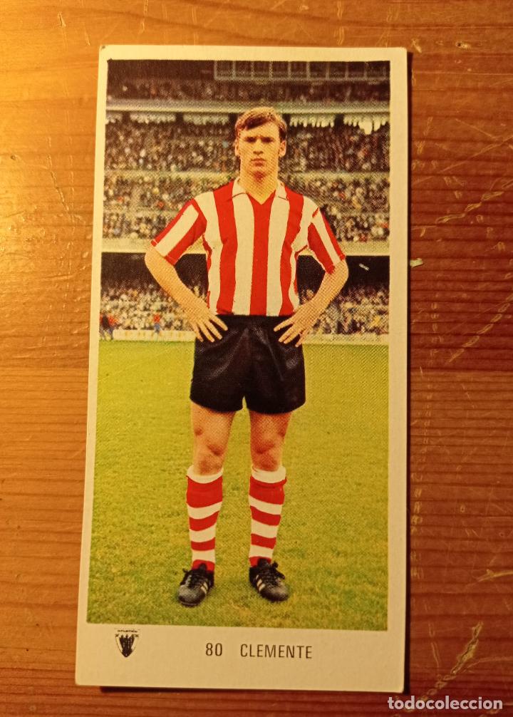Cromos de F&uacute;tbol: Ruiz Romero Futbol 1971 1972 - 71 72 - Athletic de Bilbao Clemente 80 - Dif&iacute;cil - NUNCA PEGADO
