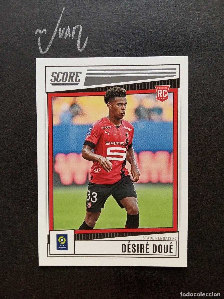 Figurine di Calcio: N&ordm; 186 ROOKIE DESIRE DOUE STADE RENNAIS PSG 2026⚽ PANINI &reg; SCORE LIGUE 1 FRANCIA 2022 2023 22 23