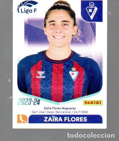 Cromos de F&uacute;tbol: CROMOS DEL PANINI LIGA FEMENINA DE A&Ntilde;OS 2023 /24 N&ordm; 114 SD EIBAR ZA&Iuml;RA FLORES