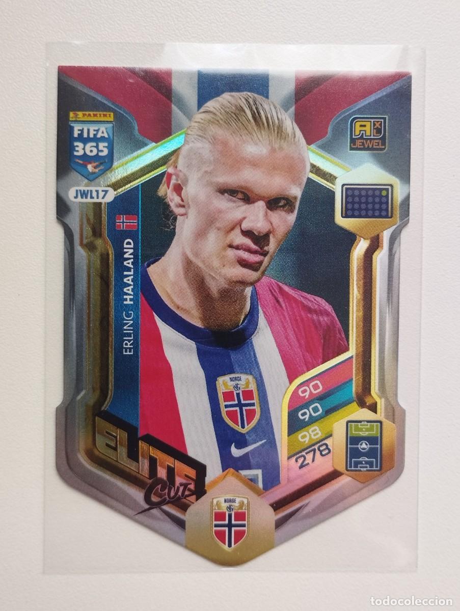 Cromos de F&uacute;tbol: CROMO CARD PANINI ADRENALYN FIFA 365 2025 2026 25 26 ELITE JWL17 ERLING HAALAND NORUEGA