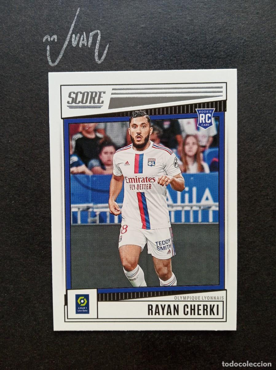 Cromos de f&uacute;tbol: N&ordm; 89 ROOKIE CHERKI OLYMPIQUE LYON MANCHESTER 2026 ⚽ PANINI &reg; SCORE LIGUE 1 FRANCIA 2022 2023 22 23