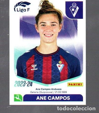 Cromos de F&uacute;tbol: CROMOS DEL PANINI LIGA FEMENINA DE A&Ntilde;OS 2023 /24 N&ordm; 118 SD EIBAR ANE CAMPOS