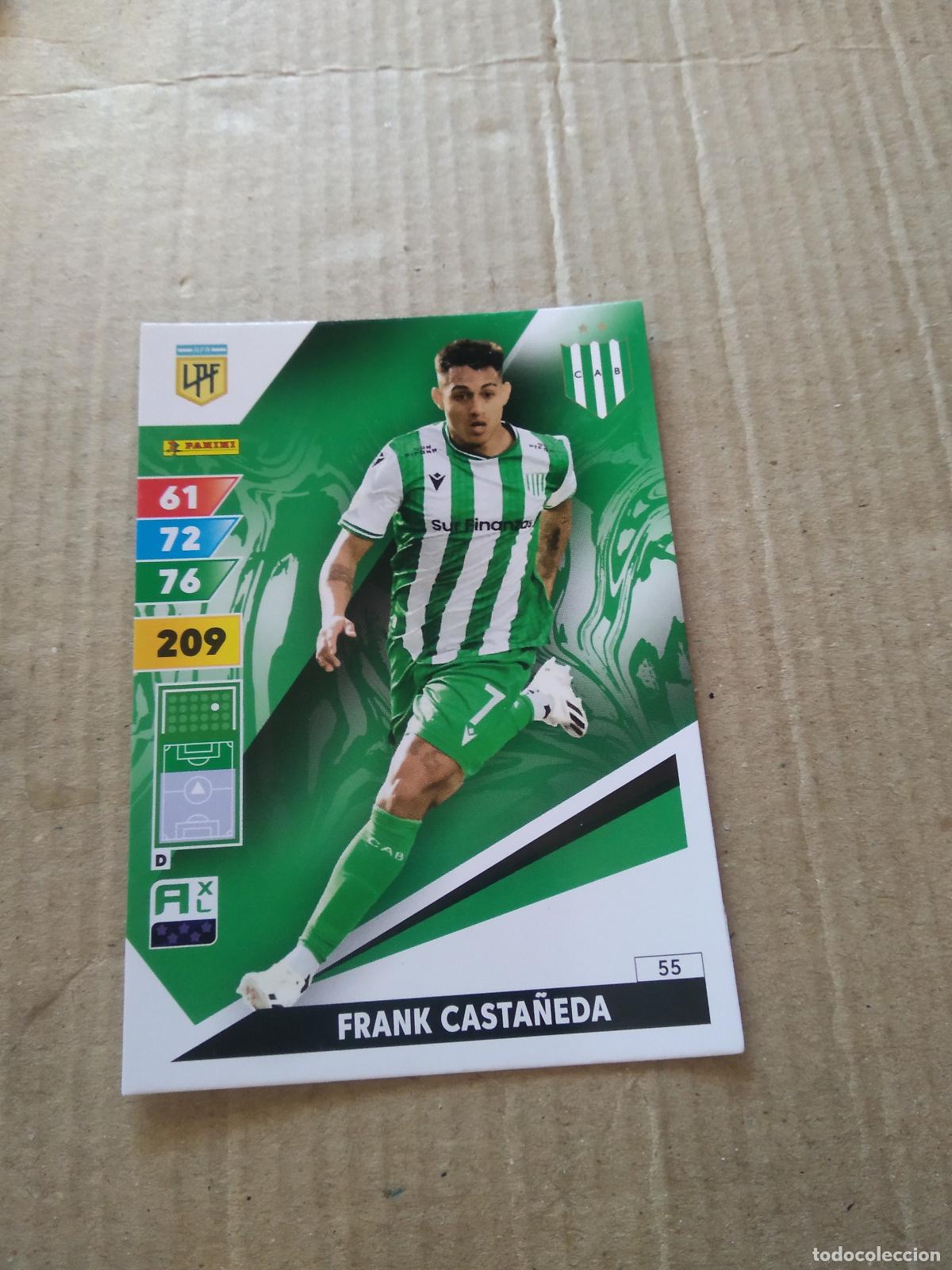Cromos de F&uacute;tbol: 55 FRANK CASTA&Ntilde;EDA BANFIELD CROMO FUTBOL PANINI ARGENTINO 2025 LIGA ARGENTINA ADRENALYN