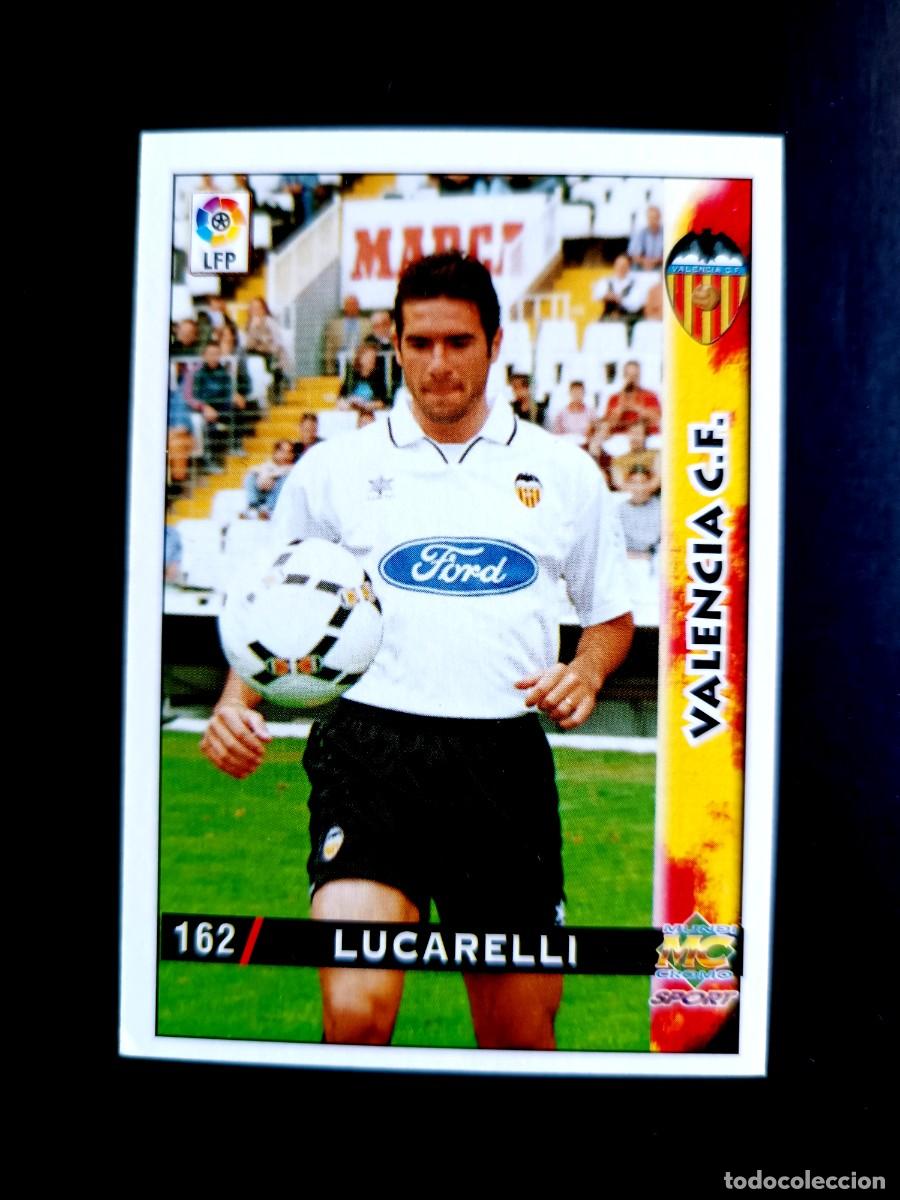 Cromos de F&uacute;tbol: 162 LUCARELLI, ROOKIE DEL VALENCIA C.F. - MUNDICROMO 98/99