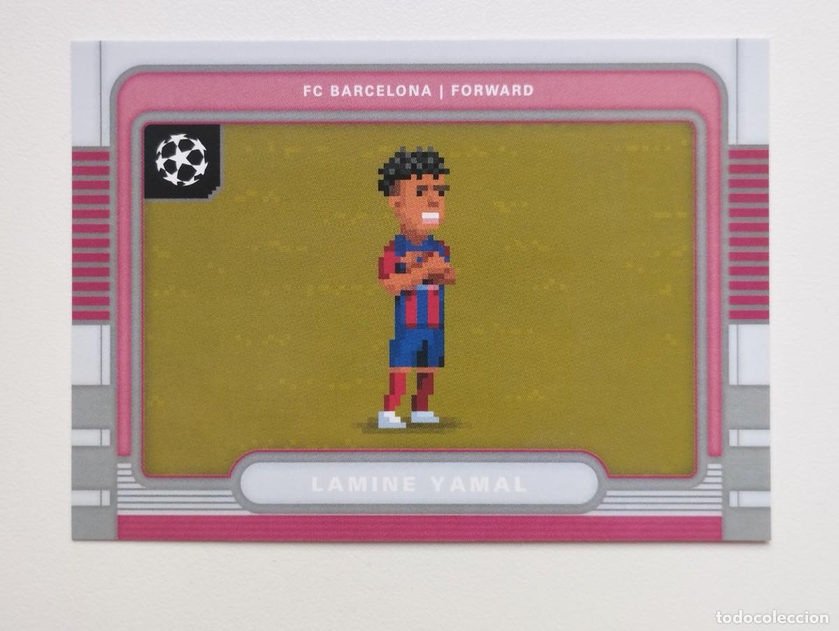 Cromos de F&uacute;tbol: CROMO CARD TOPPS 2025 2026 25 26 LAMINE YAMAL 8B-17 FC BARCELONA