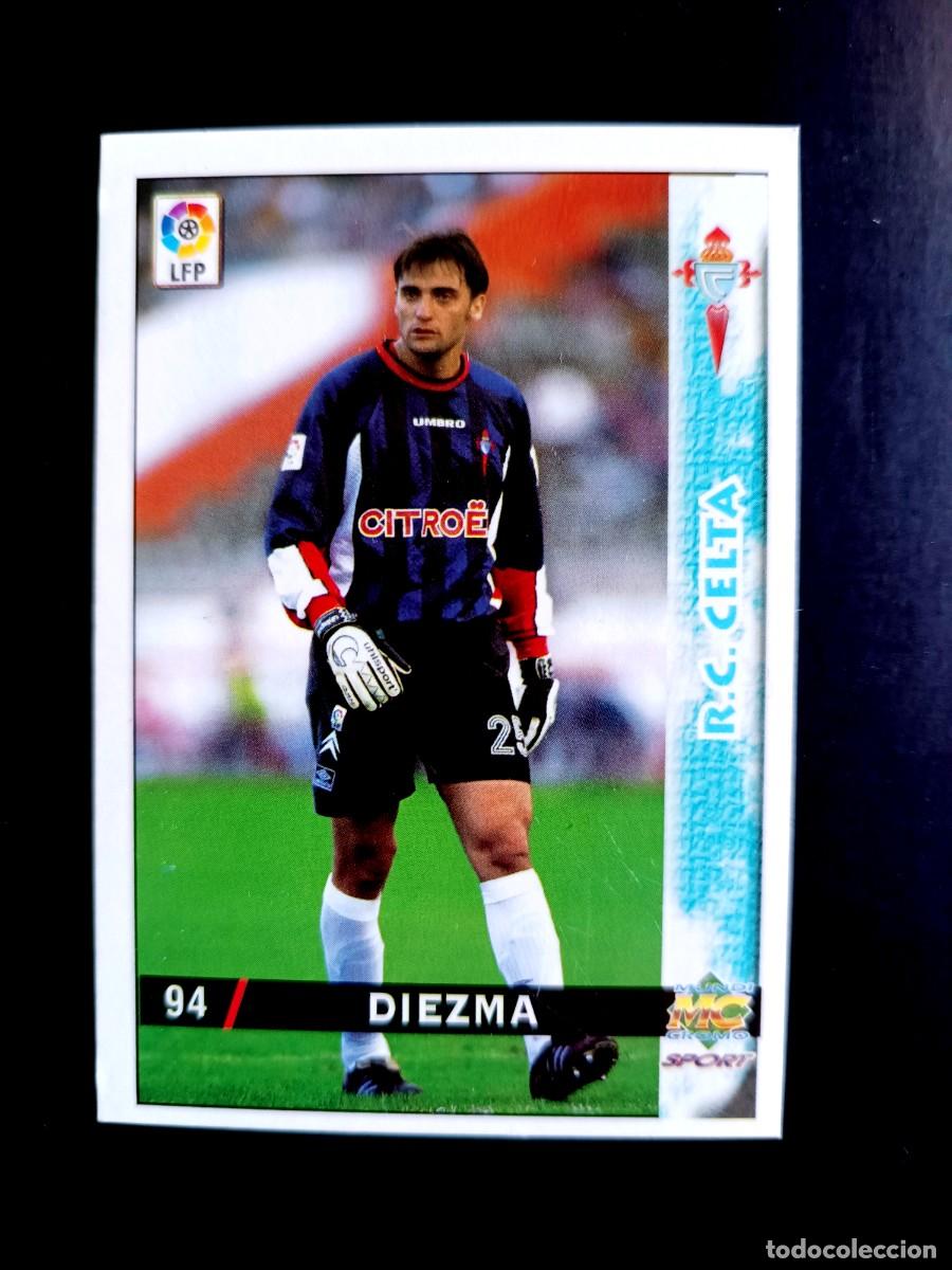 Cromos de F&uacute;tbol: 94 DIEZMA - R.C. CELTA DE VIGO - BAJA DE MUNDICROMO 98/99