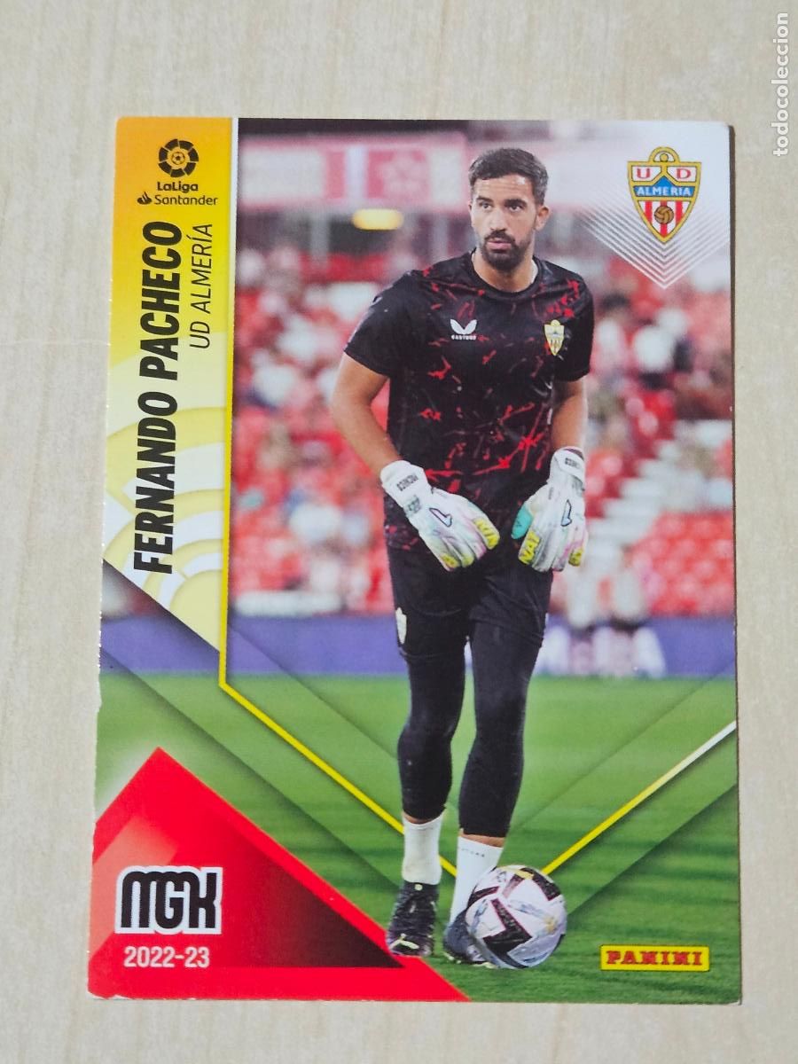 Fu&szlig;ball-Sticker: CROMO N&ordm; 12 FERNANDO PACHECO - MEGACRACKS 2022 23 - ALMERIA
