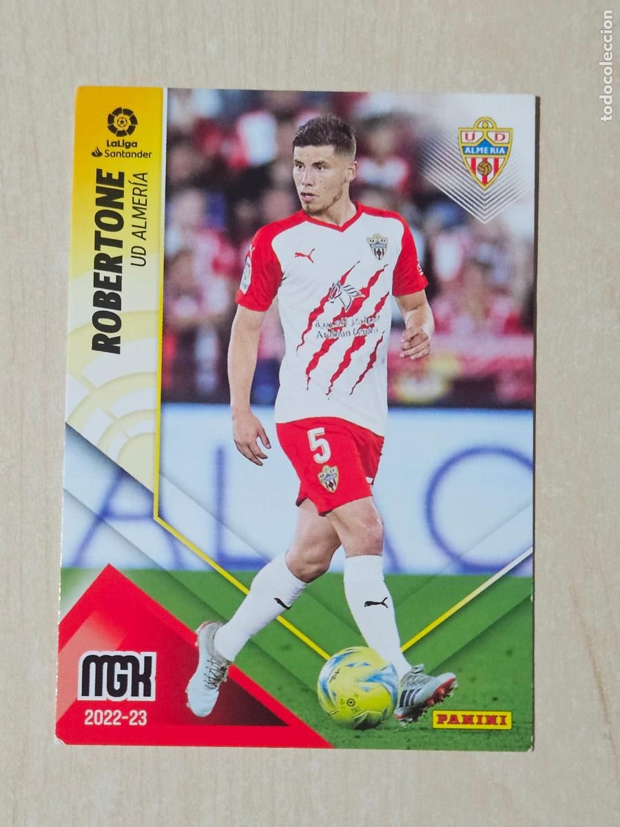 Figurine di Calcio: CROMO N&ordm; 20 ROBERTONE - MEGACRACKS 2022 23 - ALMERIA