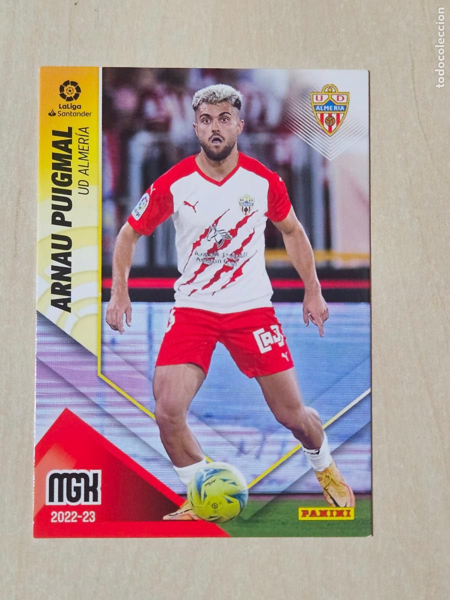 Figurine di Calcio: CROMO N&ordm; 23 ARNAU PUIGMAL - MEGACRACKS 2022 23 - ALMERIA