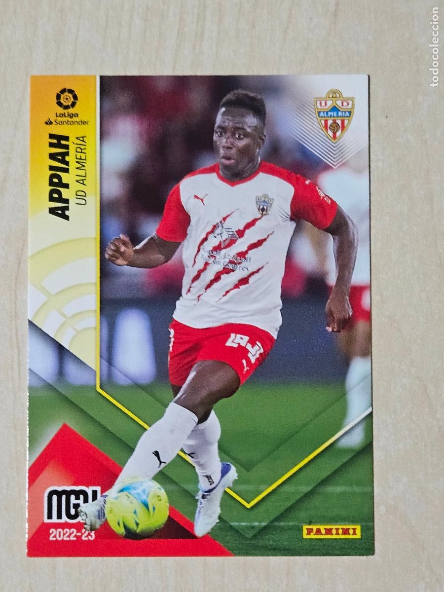Figurine di Calcio: CROMO N&ordm; 24 APPIAH - MEGACRACKS 2022 23 - ALMERIA