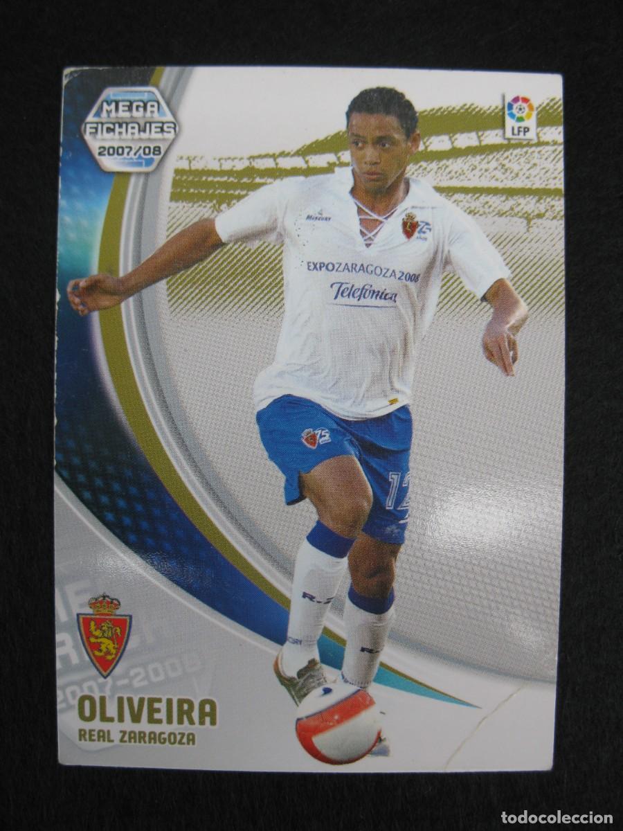 Figurine di Calcio: OLIVEIRA (R. ZARAGOZA) - N&ordm; 499 - MEGAFICHAJES - MEGACRACKS 2007-2008 - PANINI - 07-08.