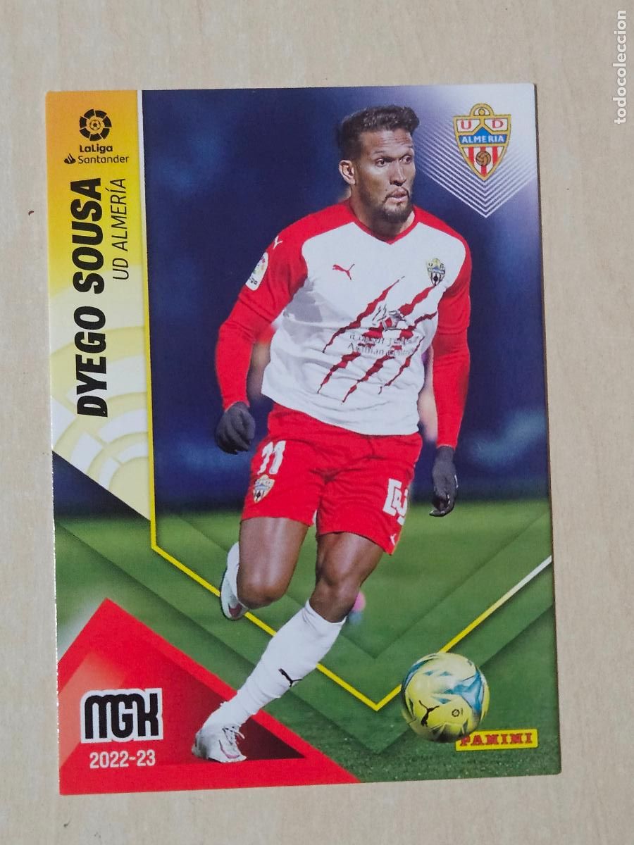 Figurine di Calcio: CROMO N&ordm; 26 DYEGO SOUSA - MEGACRACKS 2022 23 - ALMERIA
