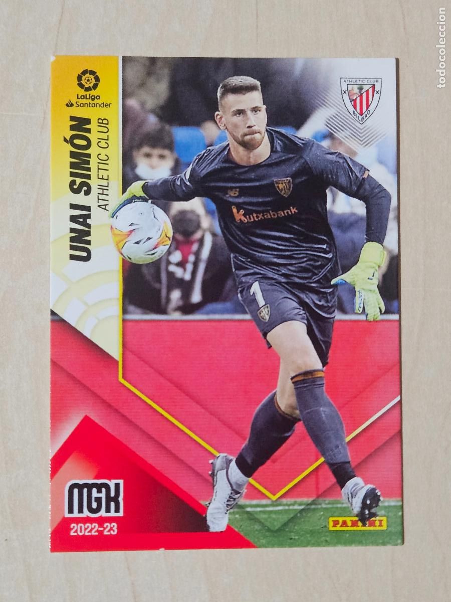 Figurine di Calcio: CROMO N&ordm; 29 UNAI SIMON - MEGACRACKS 2022 23 - ATHLETIC DE BILBAO
