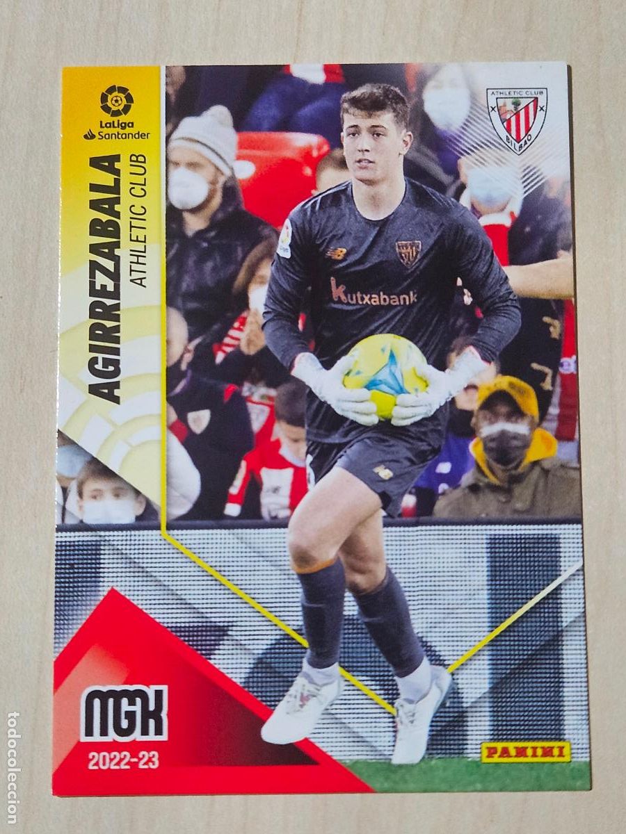 Figurine di Calcio: CROMO N&ordm; 30 AGIRREZABALA - MEGACRACKS 2022 23 - ATHLETIC DE BILBAO