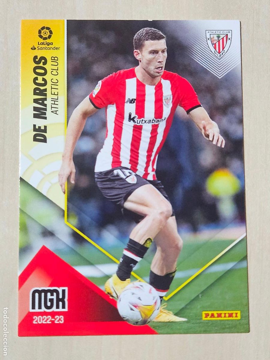 Figurine di Calcio: CROMO N&ordm; 31 DE MARCOS - MEGACRACKS 2022 23 - ATHLETIC DE BILBAO