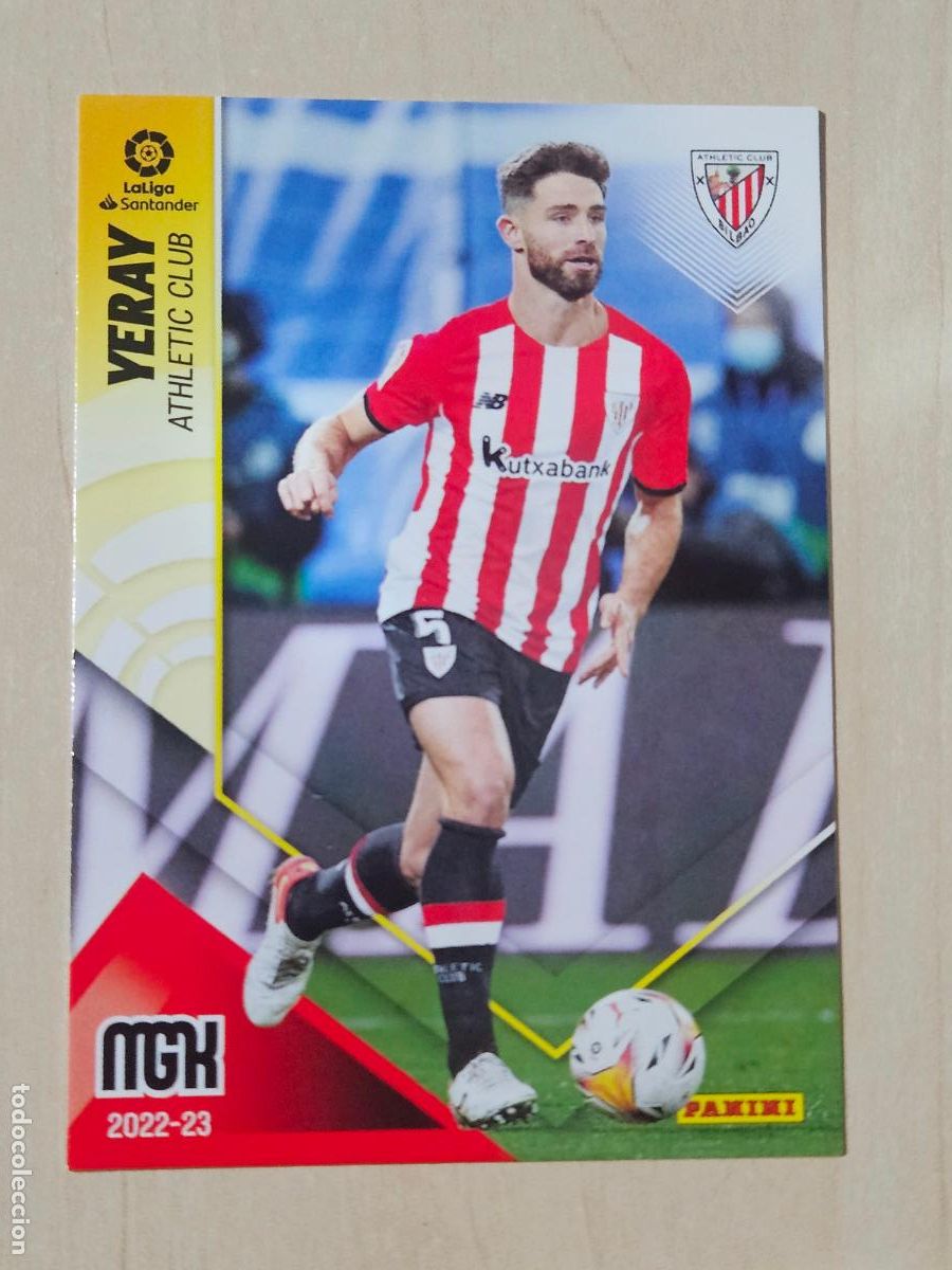Figurine di Calcio: CROMO N&ordm; 33 YERAY - MEGACRACKS 2022 23 - ATHLETIC DE BILBAO