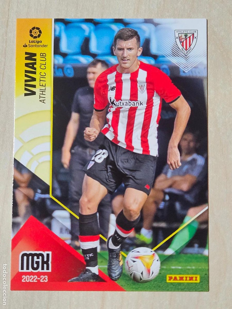 Figurine di Calcio: CROMO N&ordm; 34 VIVIAN - MEGACRACKS 2022 23 - ATHLETIC DE BILBAO