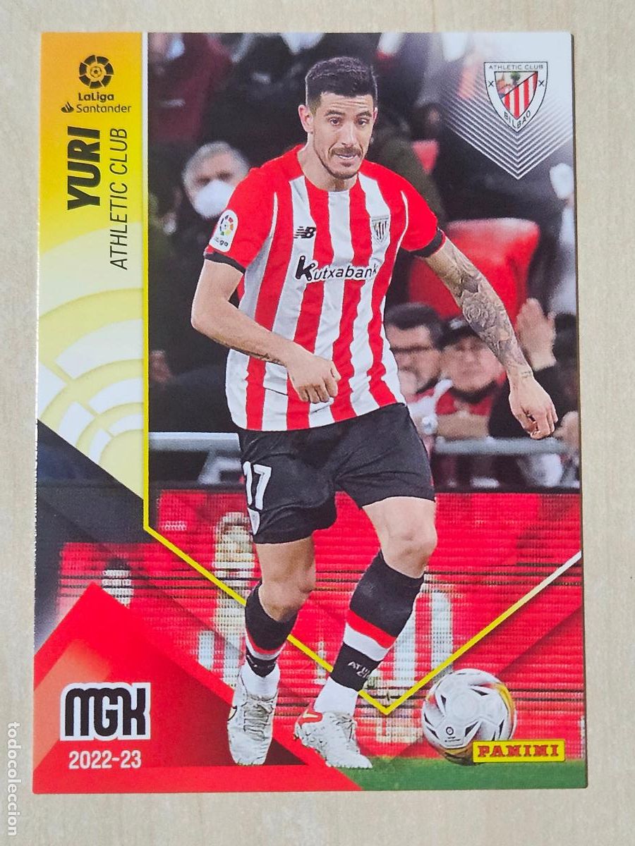 Figurine di Calcio: CROMO N&ordm; 35 YURI - MEGACRACKS 2022 23 - ATHLETIC DE BILBAO