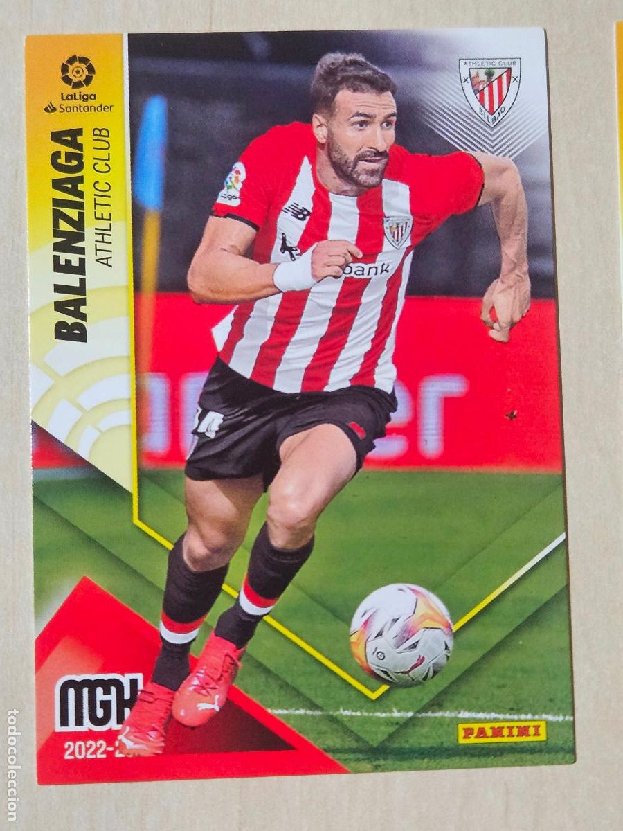 Figurine di Calcio: CROMO N&ordm; 36 BALENZIAGA - MEGACRACKS 2022 23 - ATHLETIC DE BILBAO