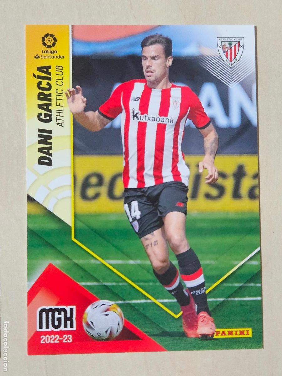Figurine di Calcio: CROMO N&ordm; 37 DANI GARCIA - MEGACRACKS 2022 23 - ATHLETIC DE BILBAO
