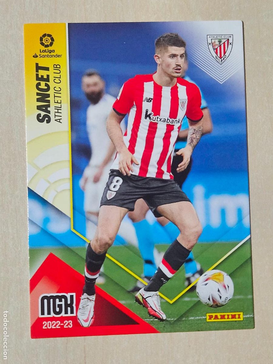 Figurine di Calcio: CROMO N&ordm; 40 SANCET - MEGACRACKS 2022 23 - ATHLETIC DE BILBAO