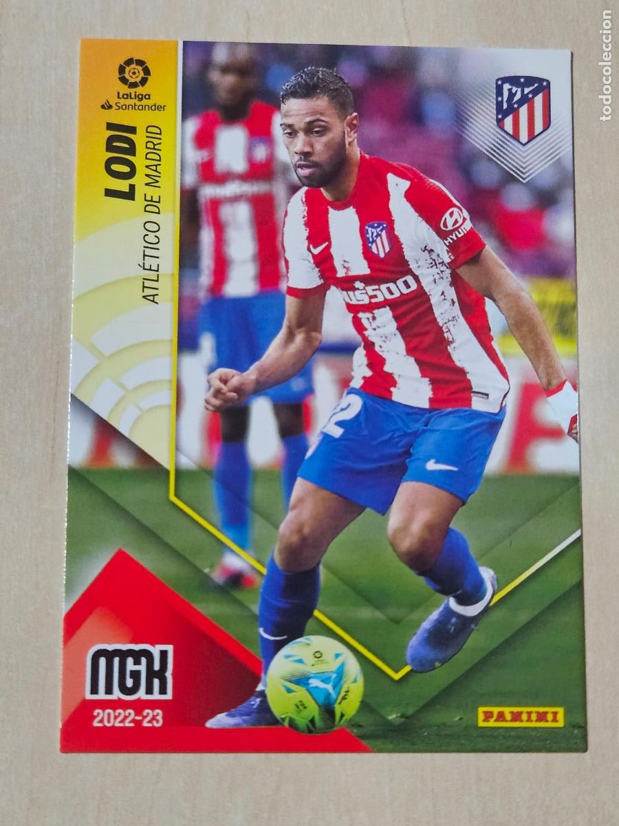 Cromos de Futebol: CROMO N&ordm; 49 LODI - MEGACRACKS 2022 23 - ATLETICO DE MADRID