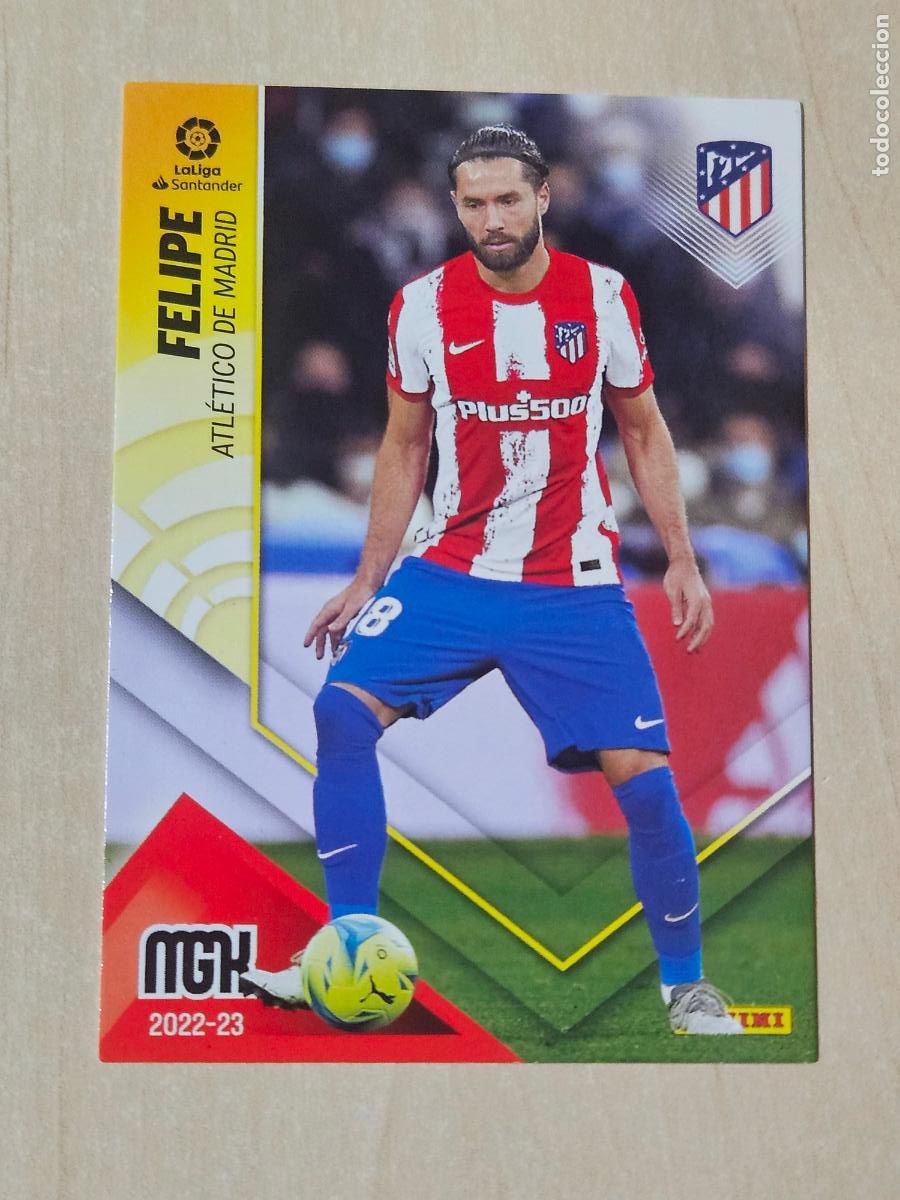 Cromos de Futebol: CROMO N&ordm; 52 FELIPE - MEGACRACKS 2022 23 - ATLETICO DE MADRID
