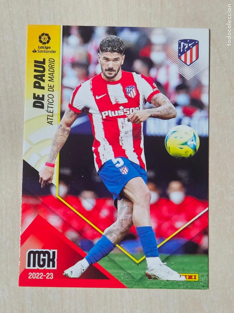 Cromos de Futebol: CROMO N&ordm; 57 DE PAUL - MEGACRACKS 2022 23 - ATLETICO DE MADRID