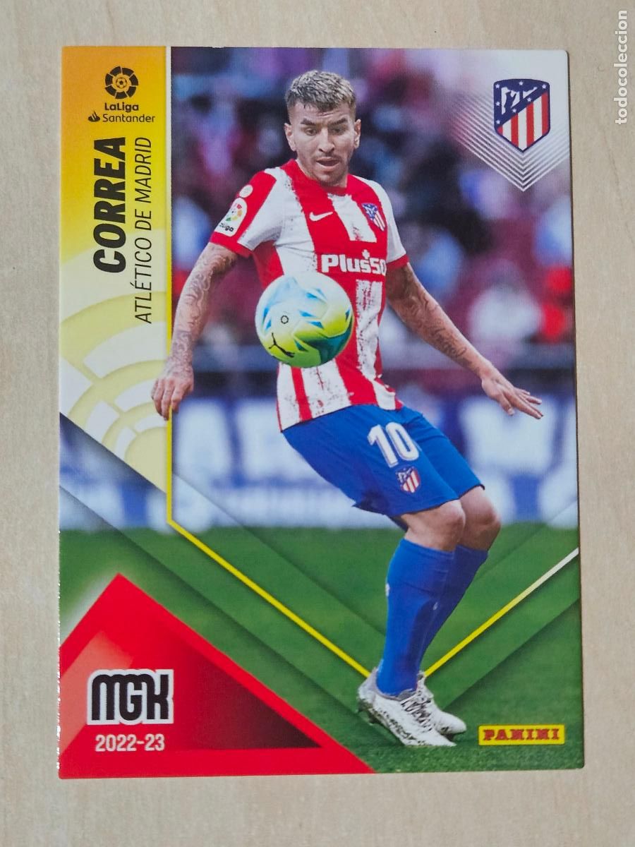 Fu&szlig;ball-Sticker: CROMO N&ordm; 63 CORREA - MEGACRACKS 2022 23 - ATLETICO DE MADRID