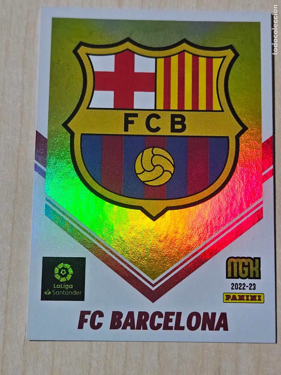 Fu&szlig;ball-Sticker: CROMO N&ordm; 64 ESCUDO - MEGACRACKS 2022 23 -BARCELONA