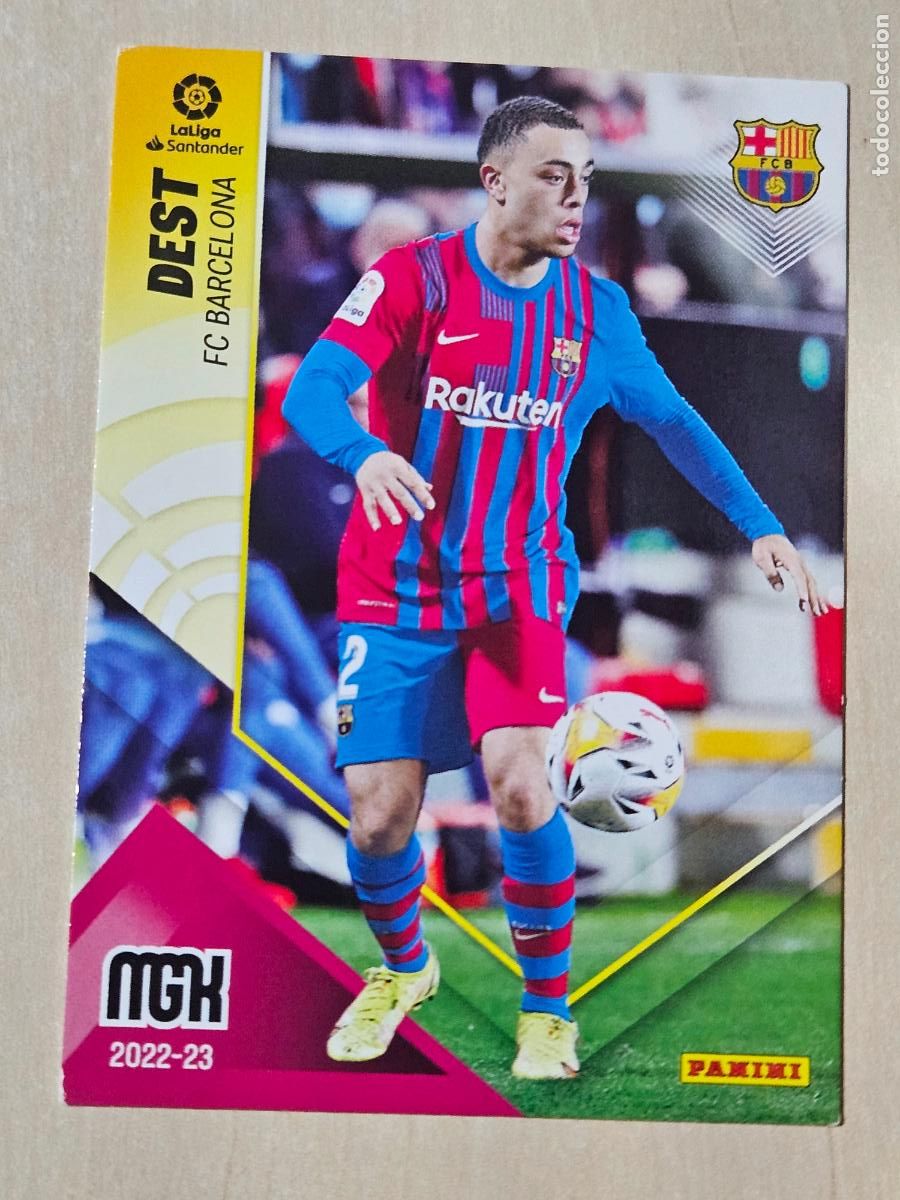 Fu&szlig;ball-Sticker: CROMO N&ordm; 68 DEST - MEGACRACKS 2022 23 -BARCELONA