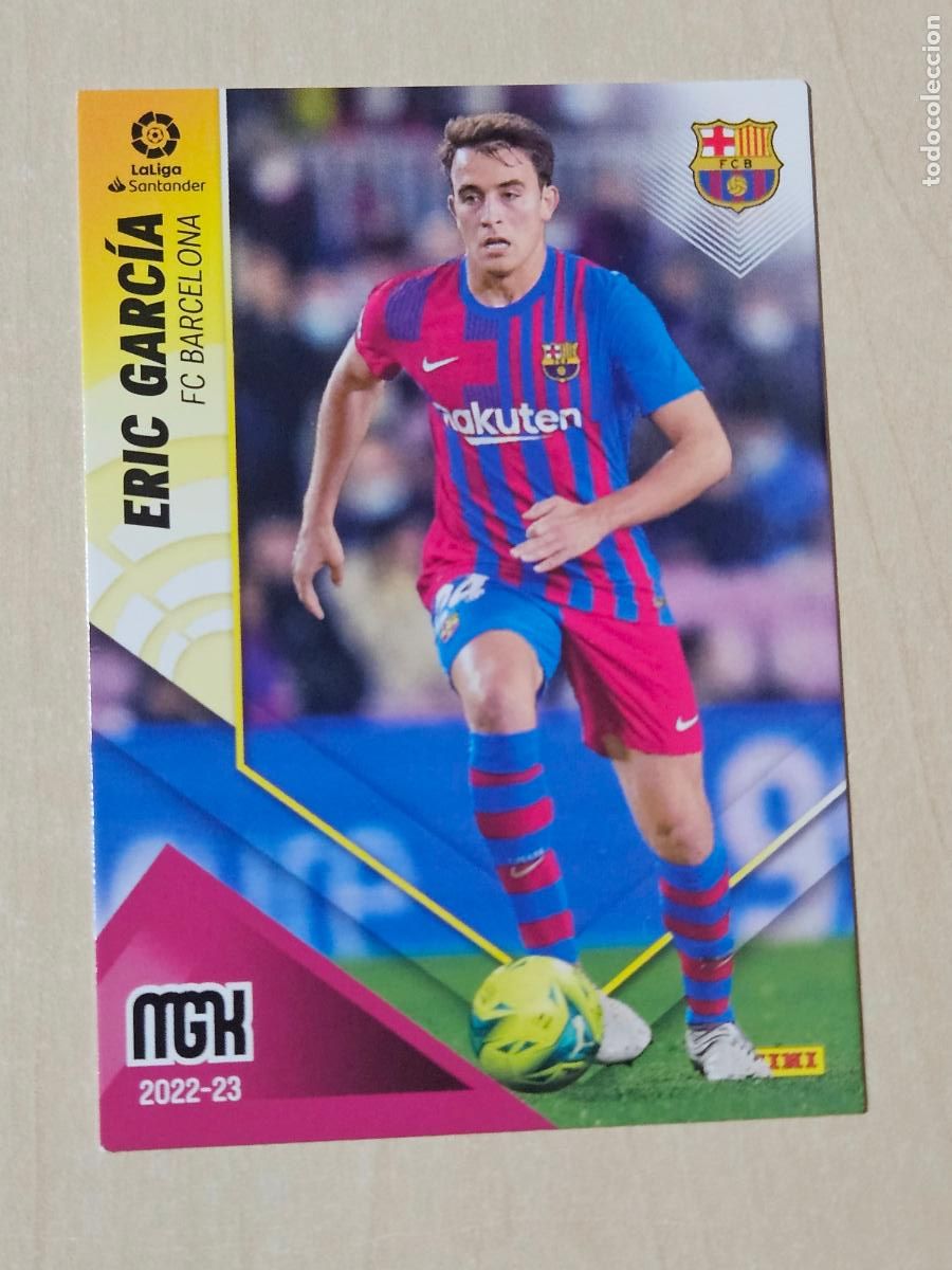 Fu&szlig;ball-Sticker: CROMO N&ordm; 71 ERIC GARCIA - MEGACRACKS 2022 23 -BARCELONA