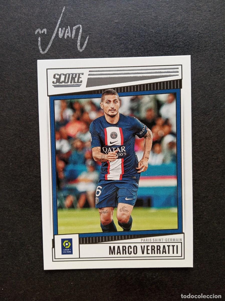 Football Stickers: N&ordm; 147 VERRATTI PARIS SAINT-GERMAIN PSG ITALIA ⚽ PANINI &reg; SCORE LIGUE 1 FRANCIA 2022 2023 22 23