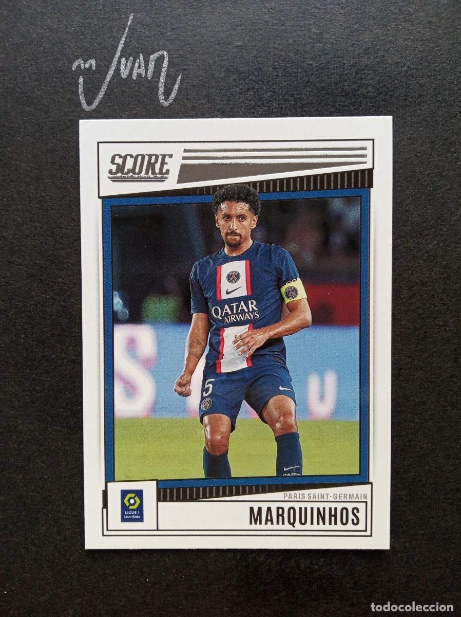 Cromos de F&uacute;tbol: N&ordm; 148 MARQUINHOS PARIS SAINT-GERMAIN PSG BRASIL ⚽ PANINI &reg; SCORE LIGUE 1 FRANCIA 2022 2023 22 23